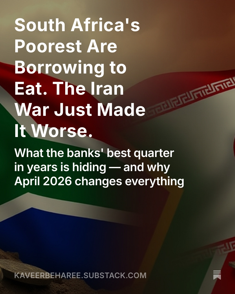 South Africa's Poorest Are Borrowing to Eat — Iran War article